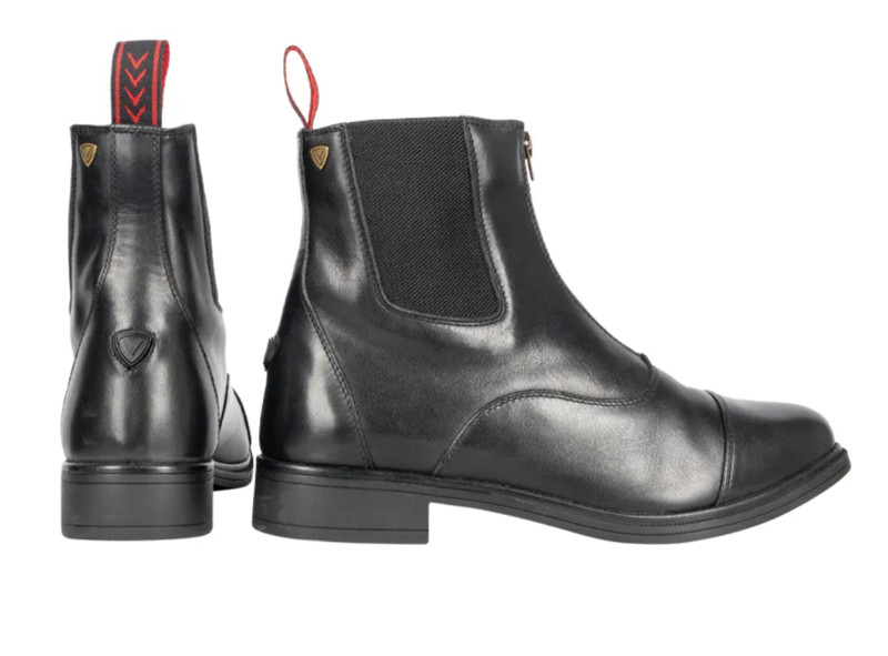 Hy Equestrian  ProPriverno Davanti Zip Paddock Boot - Black-1