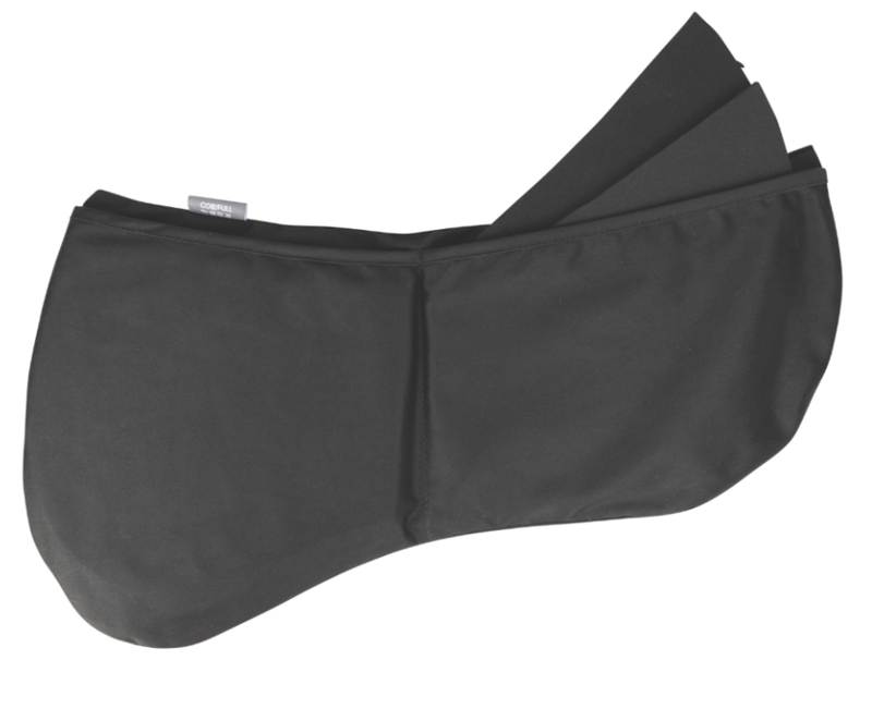 Hy Equestrian ProReaction Correctional Half Pad - Black -1