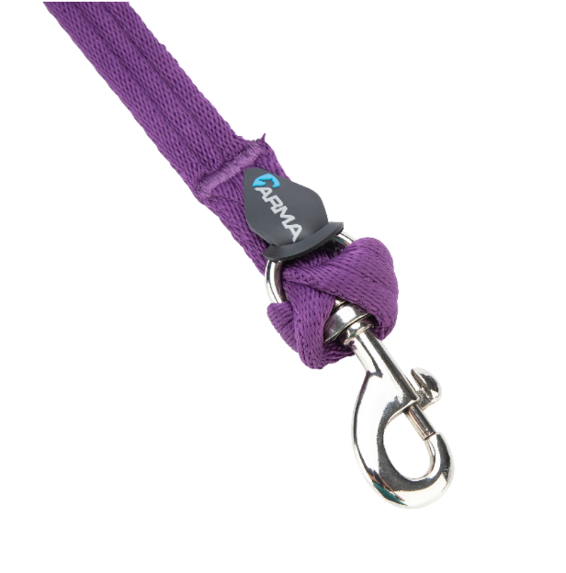 Shires ARMA Cushion Web Lunge Line - Plum-1