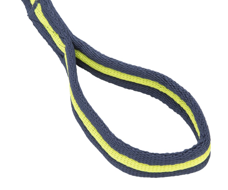 Shires ARMA Cushion Web Lunge Line - Navy/Lime-2
