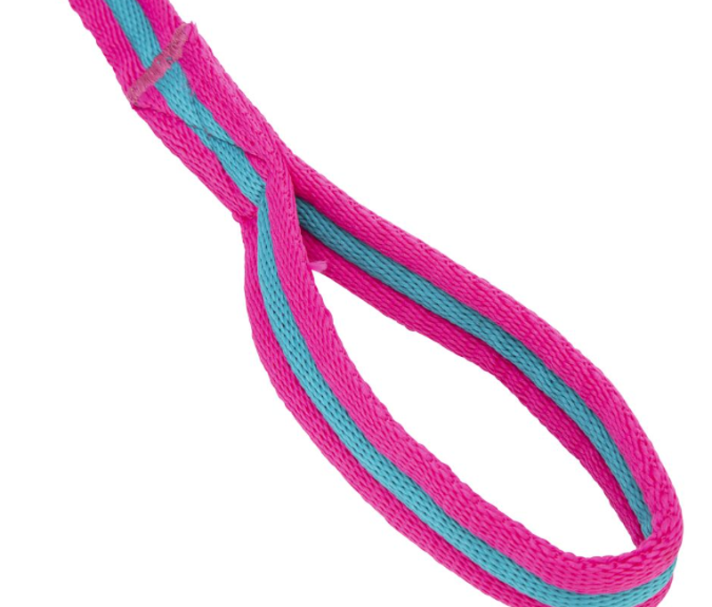 Shires ARMA Cushion Web Lunge Line - Magenta/Dark Cyan -1