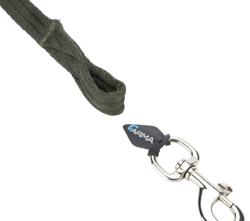 Shires ARMA Cushion Web Lunge Line - Khaki-2