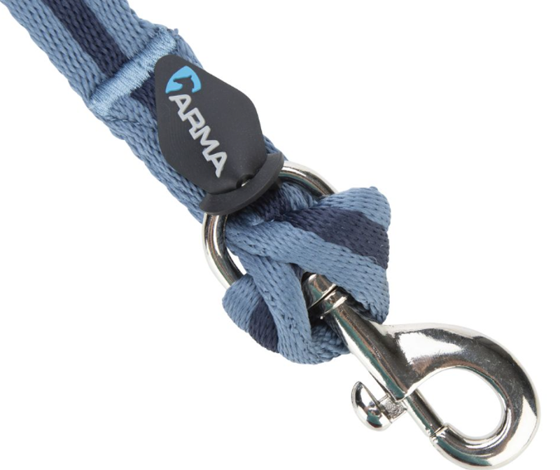 Shires ARMA Cushion Web Lunge Line - Airforce Blue/Navy-1