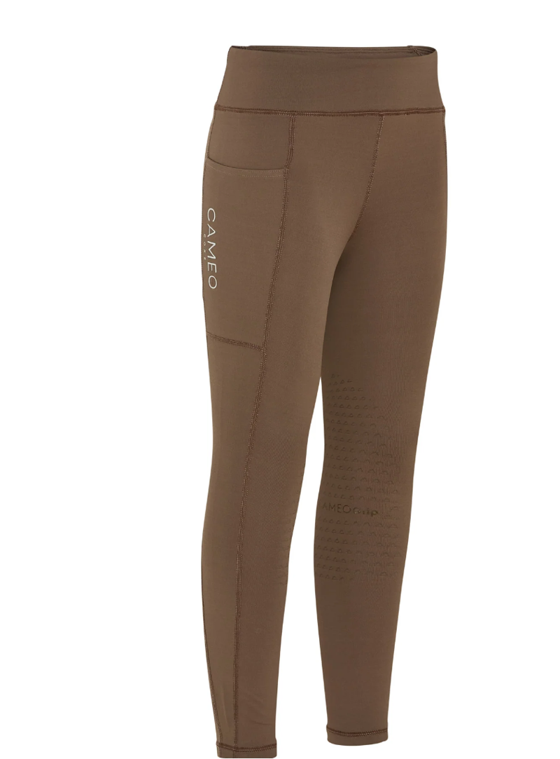 Cameo Junior Core Tights - Mocha