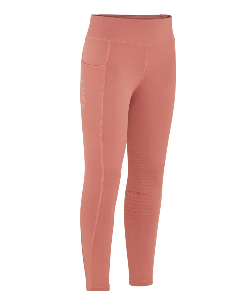 Cameo Junior Core Tights - Dusky Pink