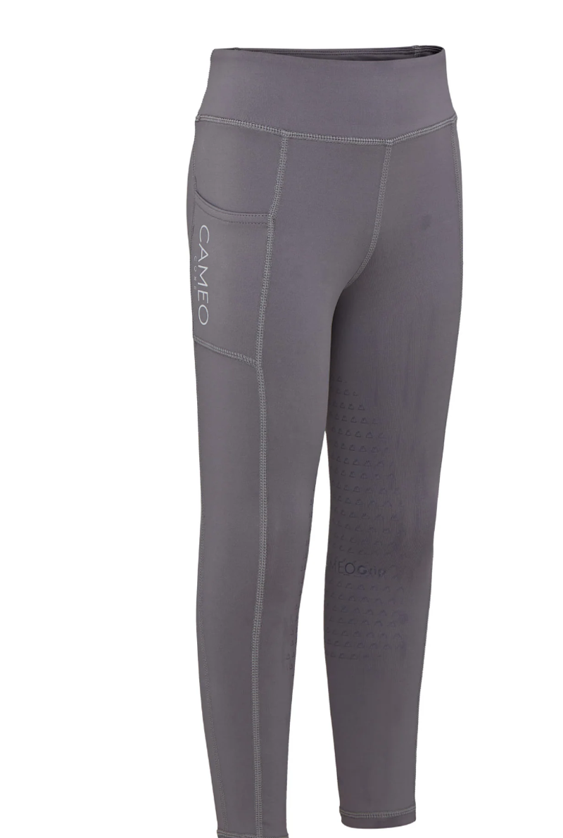 Cameo Junior Core Tights - Dark Grey