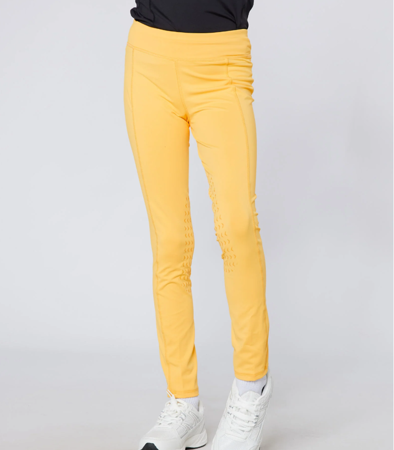 Cameo Junior Core Tights - Canary-1