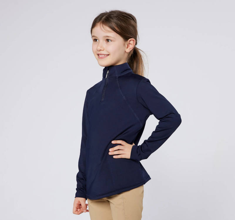 Cameo Junior Core Baselayer - Navy-1