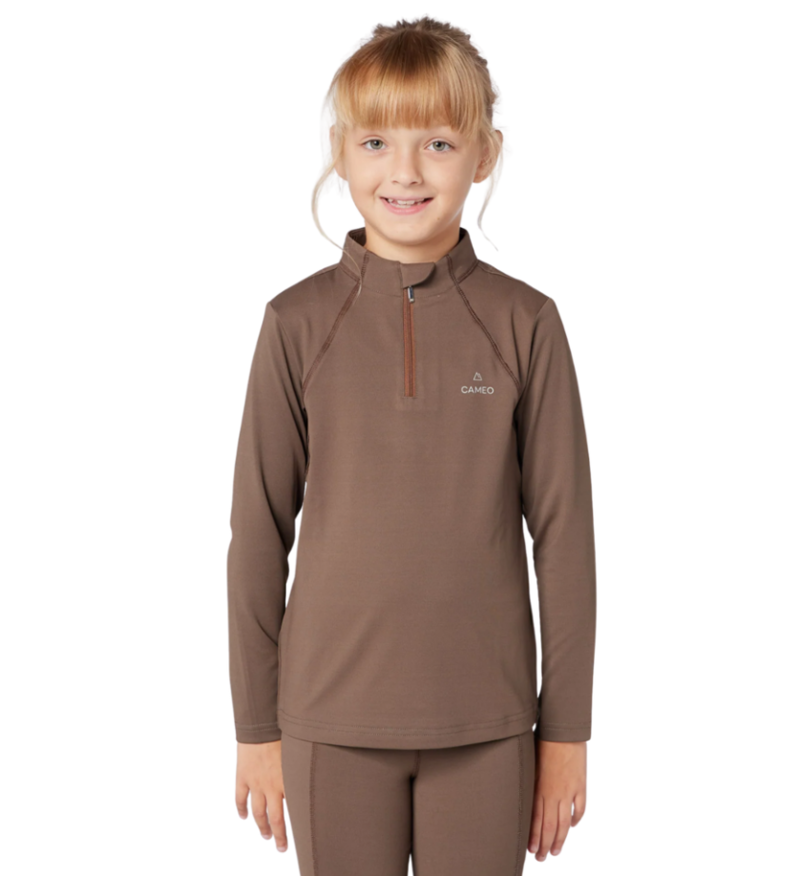 Cameo Junior Core Baselayer - Mocha