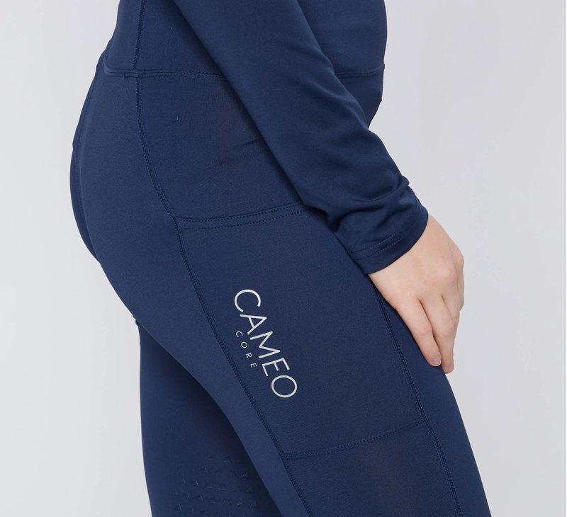 Cameo Core Collection Ladies Tights - Navy-1