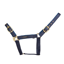 Cameo Suede Padded Headcollar - Navy