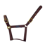 Cameo Suede Padded Headcollar - Chocolate Brown