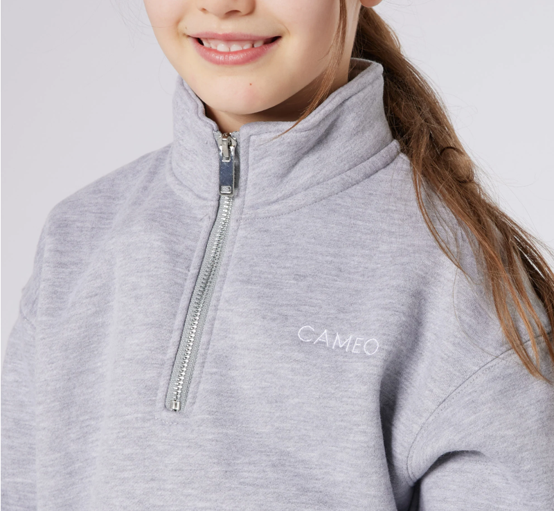 Cameo Junior Mid Layer - Grey-1