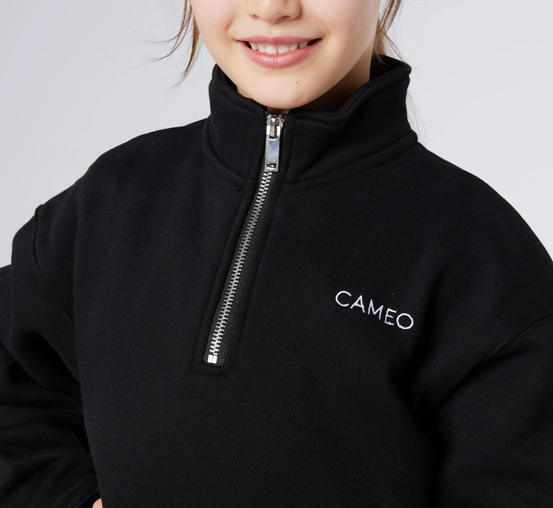 Cameo Junior Mid Layer - Black-1