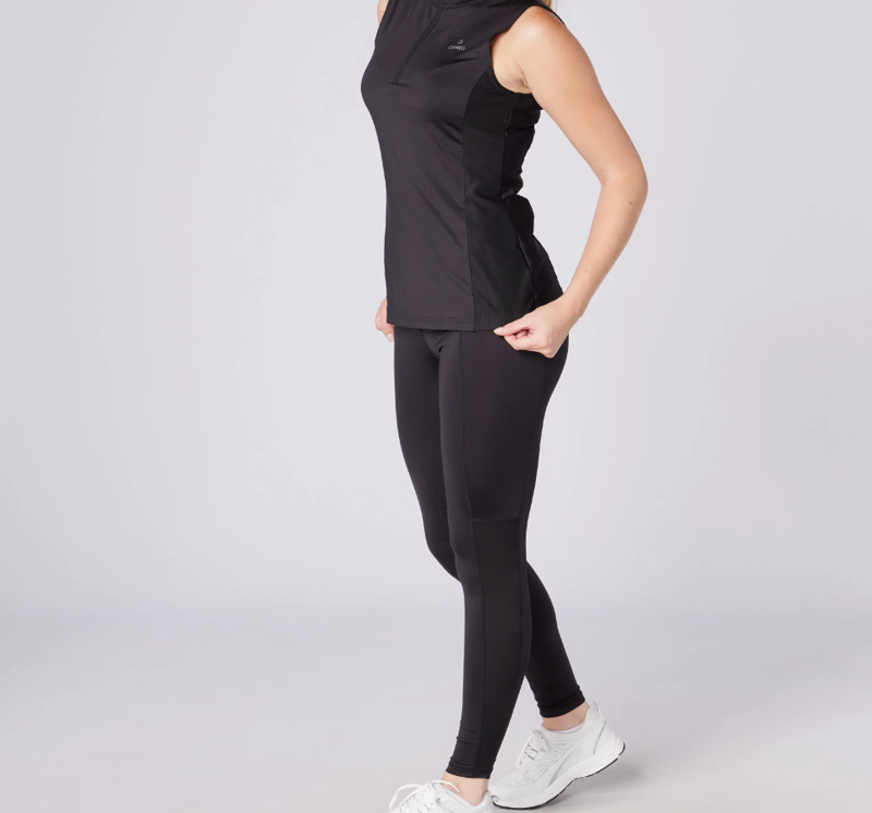 Cameo Ladies Summer Riding Tights - Black