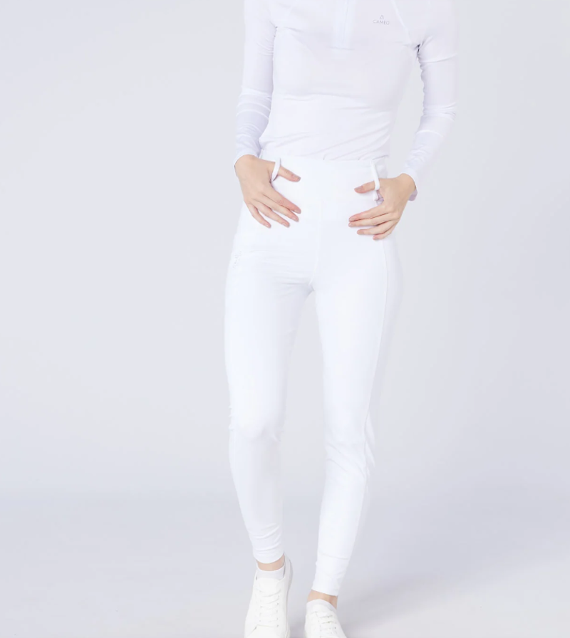 Cameo Ladies All Season Tights - White