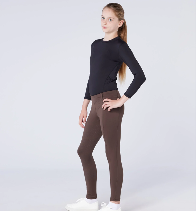 Cameo Ladies All Season Riding Tight - Chocolate Brown