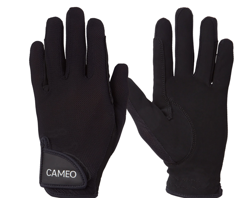 Cameo Performance Riding Glove - Black