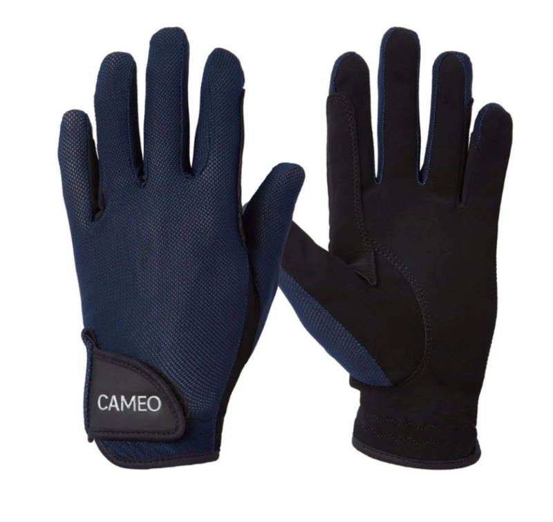 Cameo Performance Riding Glove - Navy