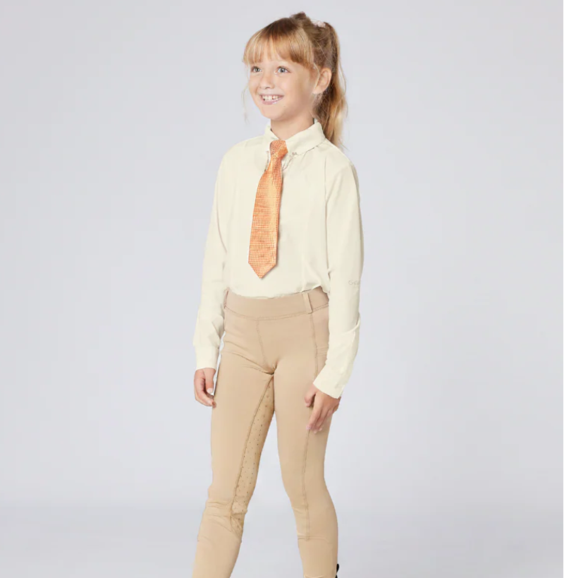 Cameo Junior Classic Long Sleeve Show Shirt - Yellow