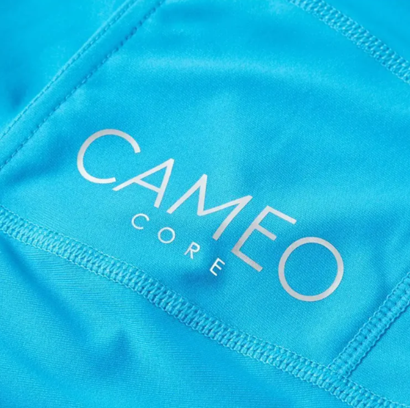 Cameo Junior Core Riding Tights - Azure Blue-1