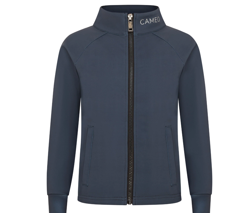 Cameo Ecodry Junior Riding Jacket - Navy-2