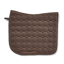 Cameo Suede Dressage Saddlecloth - Chocolate Brown