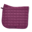 Cameo Suede Dressage Saddlecloth - Deep Purple