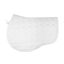 Cameo Suede Saddlecloth - GP/Jump - White