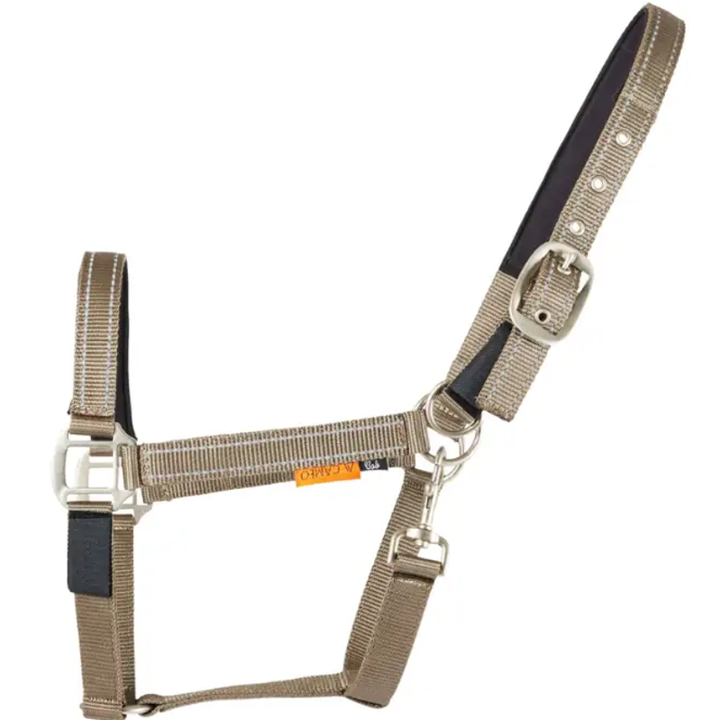 Cameo Fieldsafe Headcollar - Reflective - Mocha