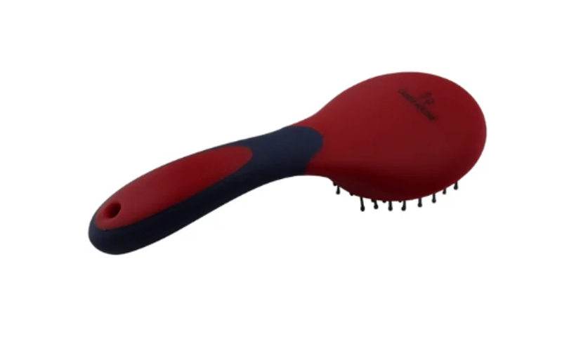 Cameo Mane and Tail Brush - Red/Navy 