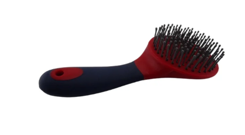 Cameo Mane and Tail Brush - Red/Navy -1