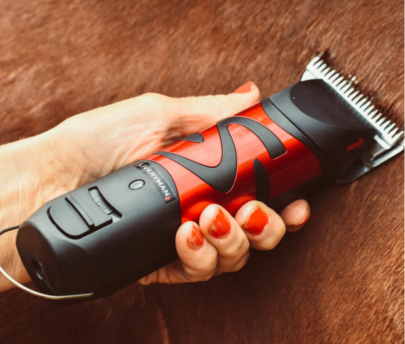 Liveryman Harmony Plus Anniversary Horse Clippers - Double Blade Pack-2