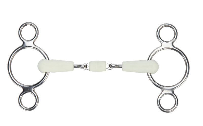 EquiKind Softie 2 Ring Gag Peanut Link