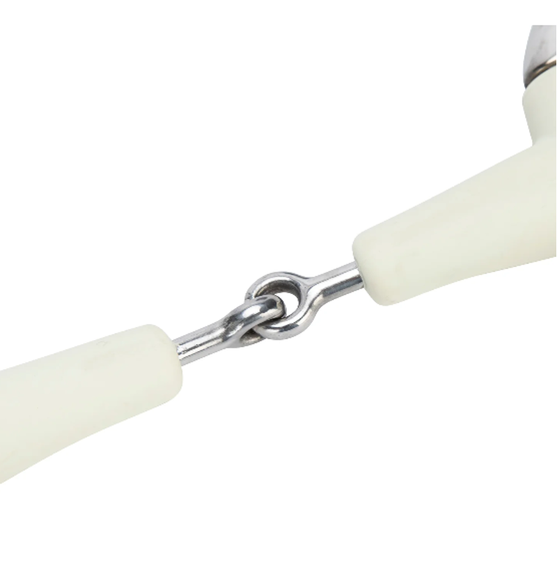 EquiKind Softie Jointed Flat Eggbutt -1