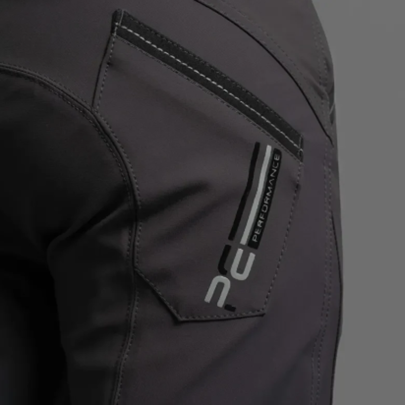 Premier Equine Men's Barusso Gel Knee Breeches - Anthracite-3