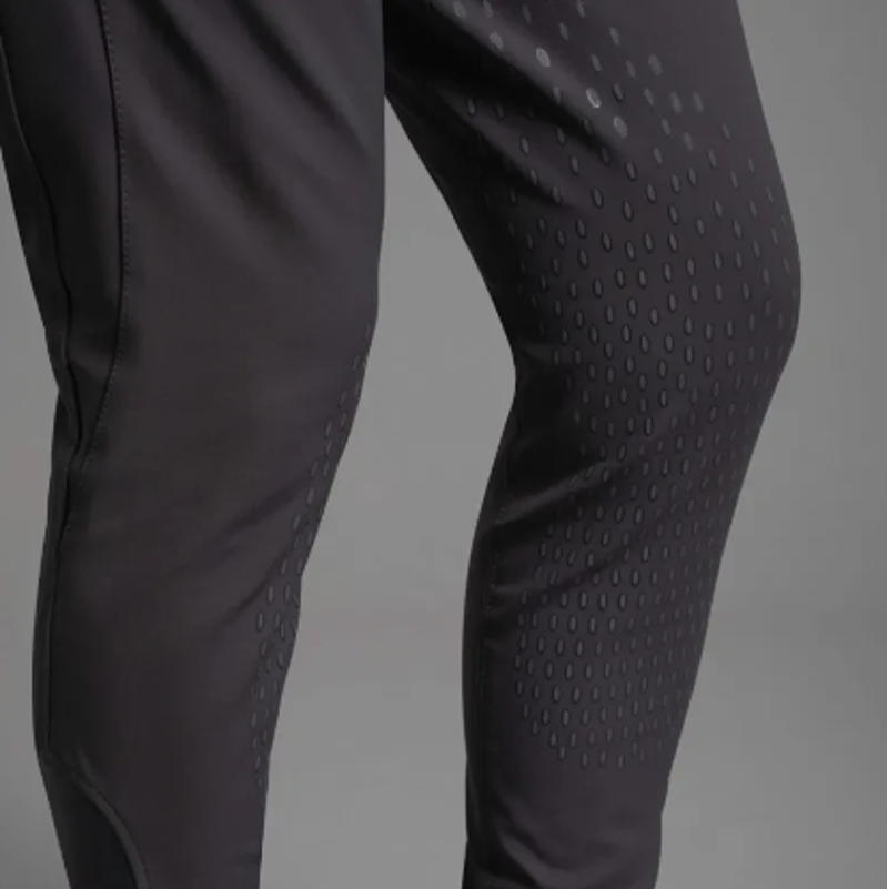 Premier Equine Men's Barusso Gel Knee Breeches - Anthracite-2