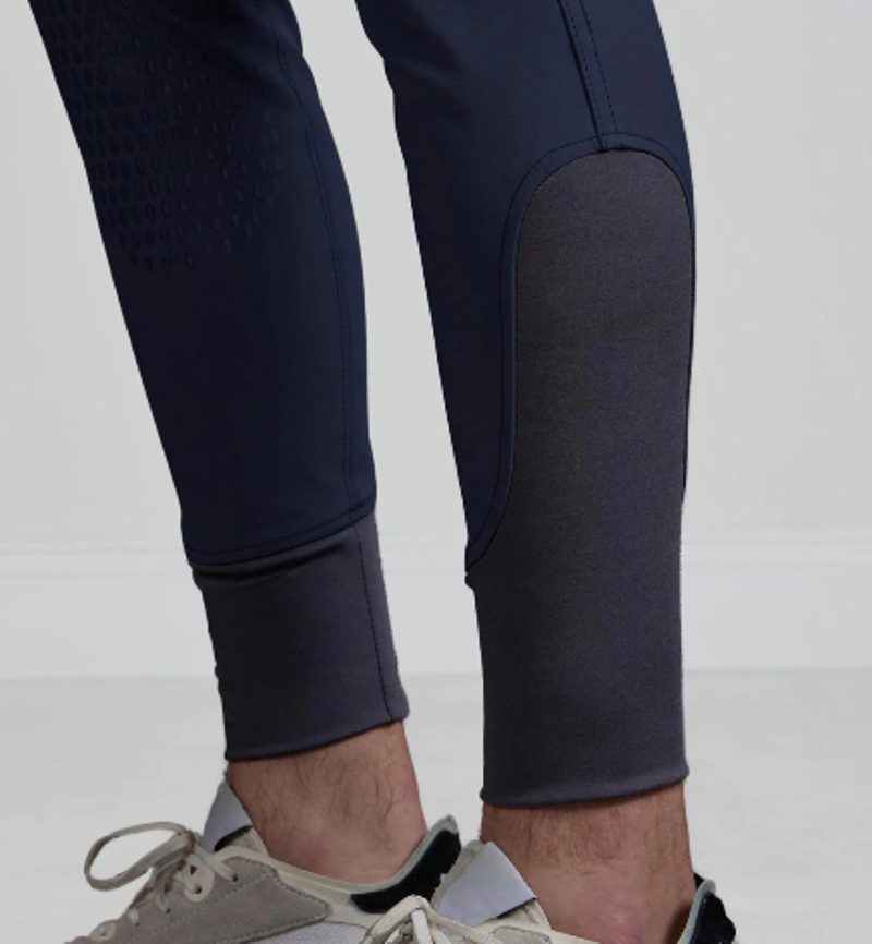Premier Equine Barusso Men's  Gel Knee Breeches - Navy-3