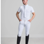 Premier Equine Barusso Gel Knee Competition Breeches - White