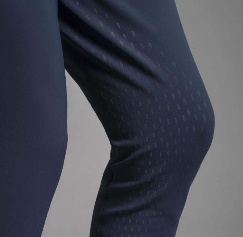 Premier Equine Emilio Men's Gel Knee Riding Breeches - Navy-3