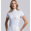 Premier Equine Cristalli Womens Short Sleeve Competition Shirt - White 