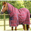 Premier Equine Domus 400g Combo Stable Rug - Burgundy Check