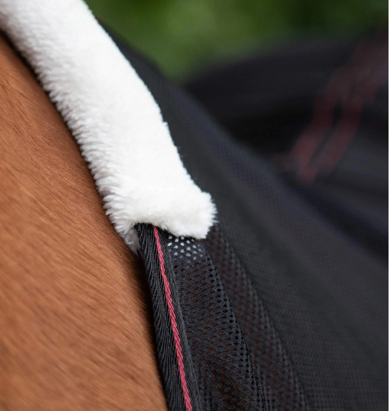 Premier Equine Ventoso Mesh Cooler Rug - Black-1