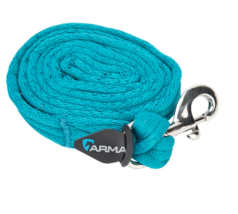 Shires ARMA Cushion Web Lead Rein - Dark Cyan