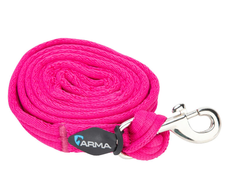 Shires ARMA Cushion Web Lead Rein - Magenta