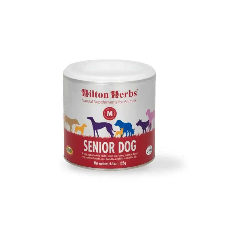 Hilton Herbs Canine Senior Dog 125g Tub