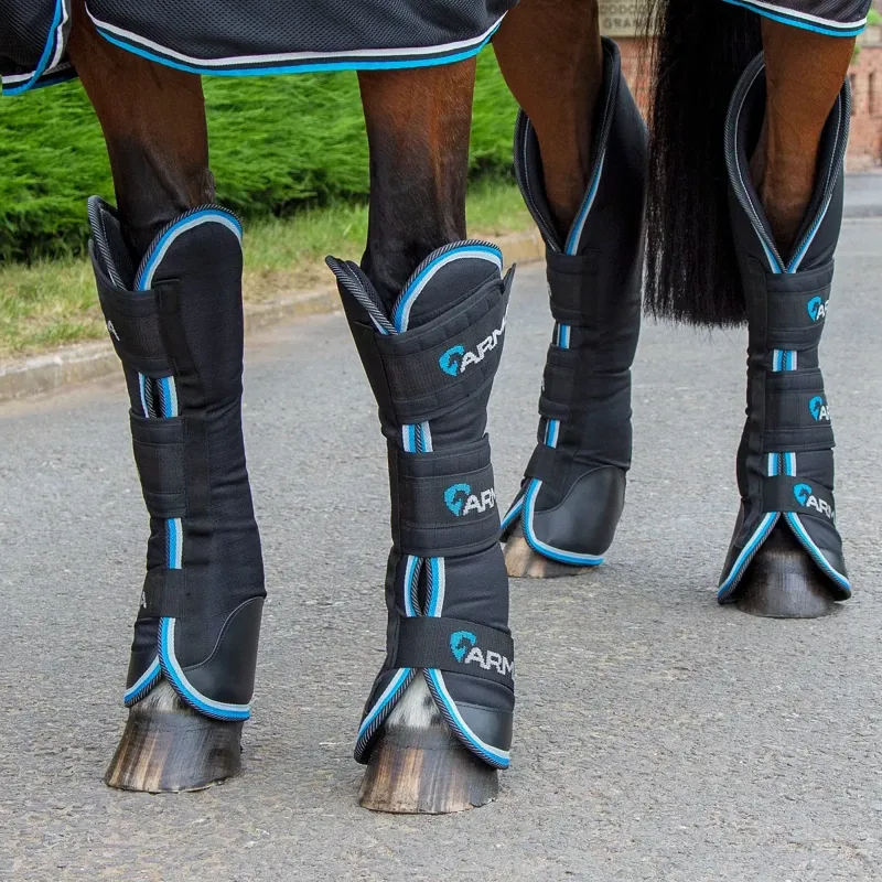 Shires ARMA Air Defence Travel Boots - Black