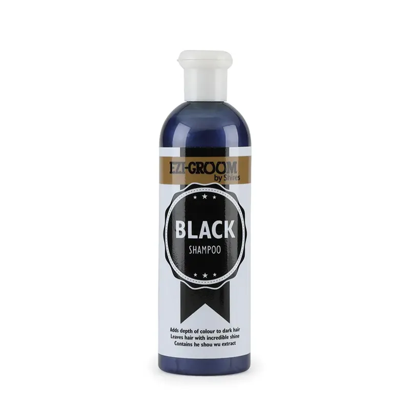 Shires EZI-GROOM Black Shampoo - 400ml