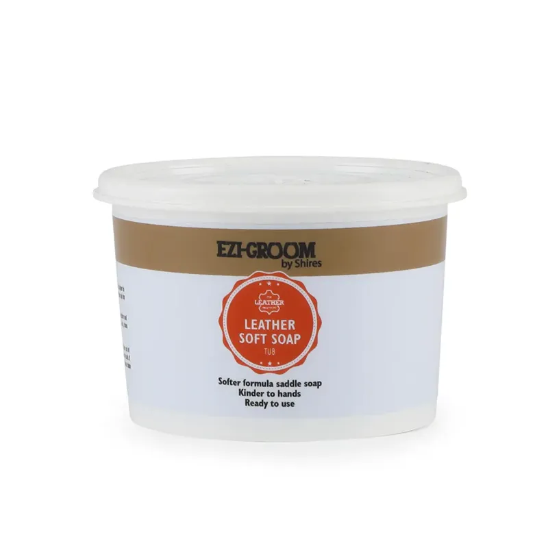 Shires EZI-GROOM Leather Soft Soap Tub 
