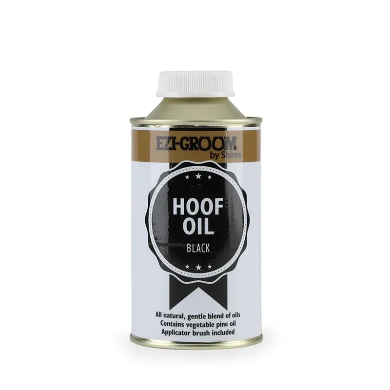 Shires EZI-GROOM Hoof Oil - Black